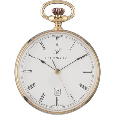 Relógios de bolso Aerowatch Pocket watches 25677-J501 Lépine