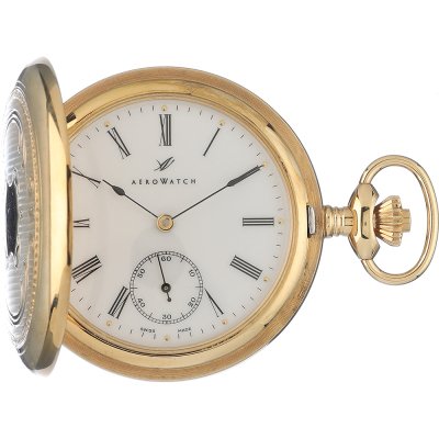 Relógios de bolso Aerowatch Pocket watches 55636-J501 Savonnette