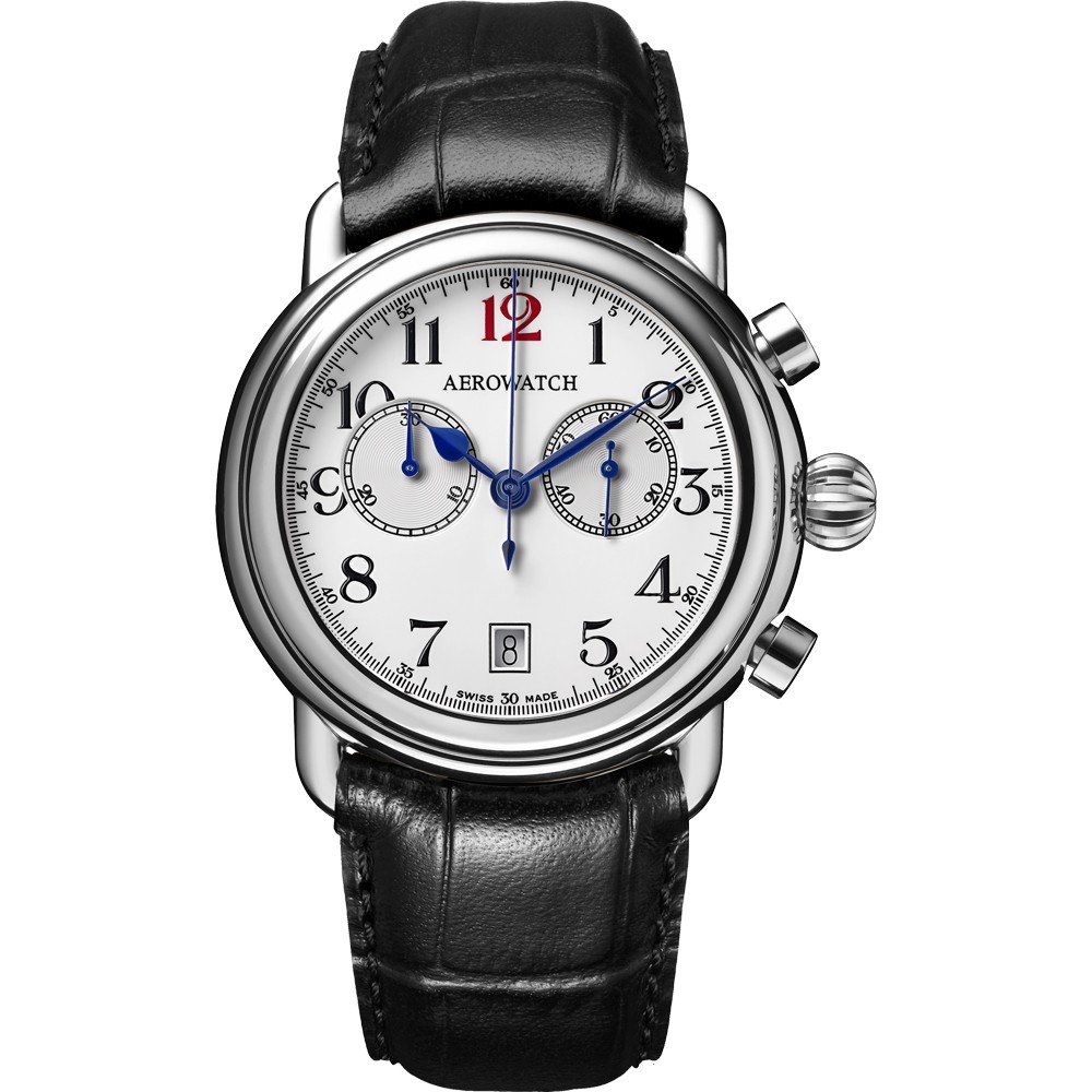 Relógio Aerowatch 1942 83926-AA04 1942 Chrono Q