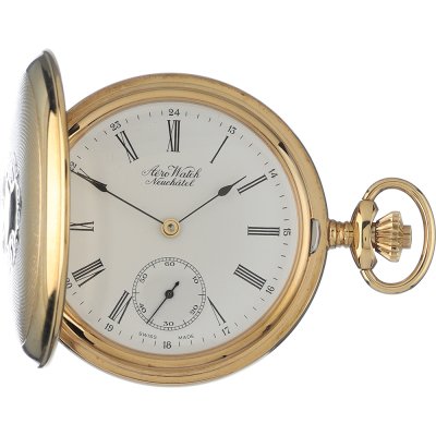 Relógios de bolso Aerowatch Pocket watches APW1098HW Savonette