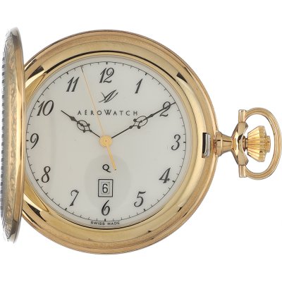 Relógios de bolso Aerowatch Pocket watches APW7252Q Savonette Mince