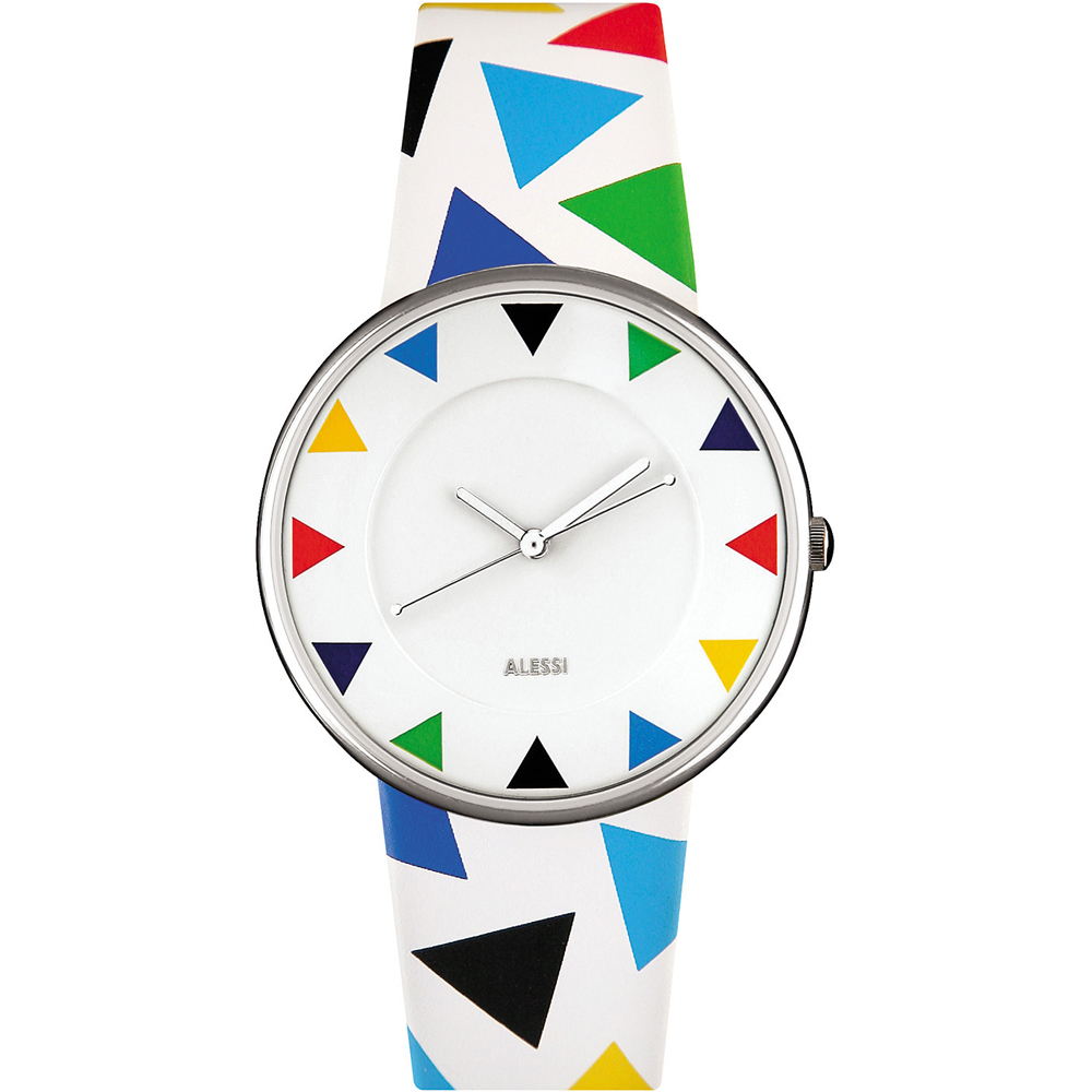 Watch Time 3 hands Luna By Alessandro Mendini AL8012