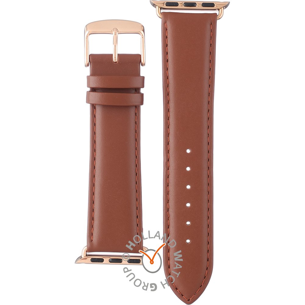 Apple Watch APBR22R-S Brown leather 22 mm - Small Bracelete