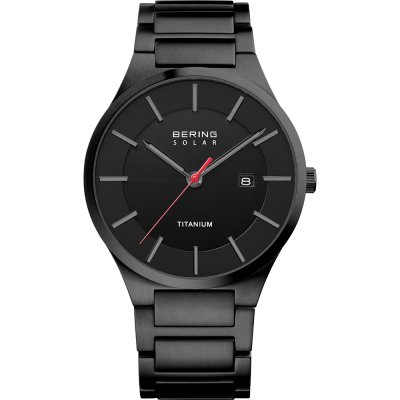 Relógio Bering Solar 15239-722 Titanium