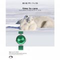Relógio de design movido a energia solar verde Colecção Primavera/Verão Bering