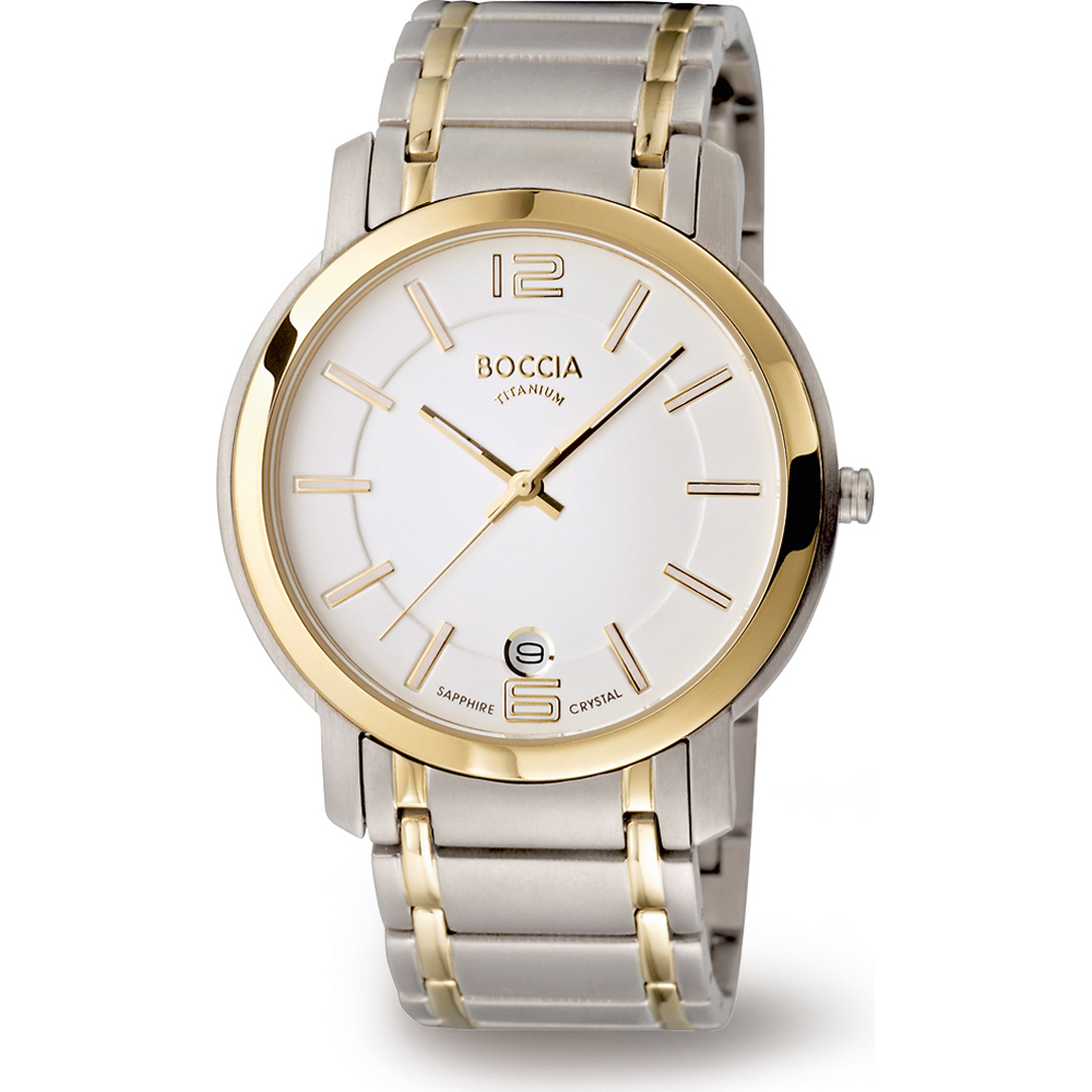 Boccia Watch Time 3 hands 3552-03 3552-03