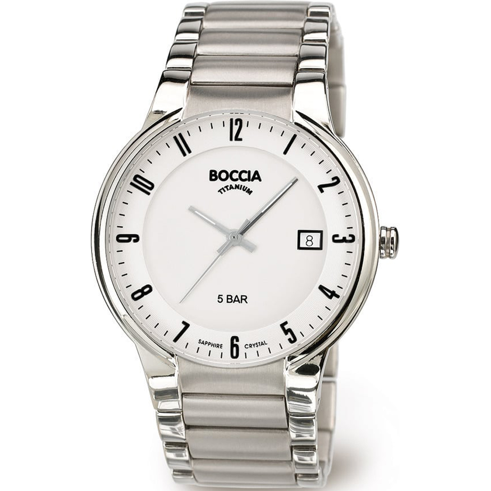 Boccia Watch Time 3 hands 3576-02 3576-02