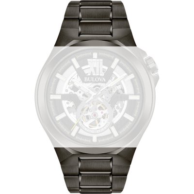 Bracelete Bulova 977952-B98A179 Maquina