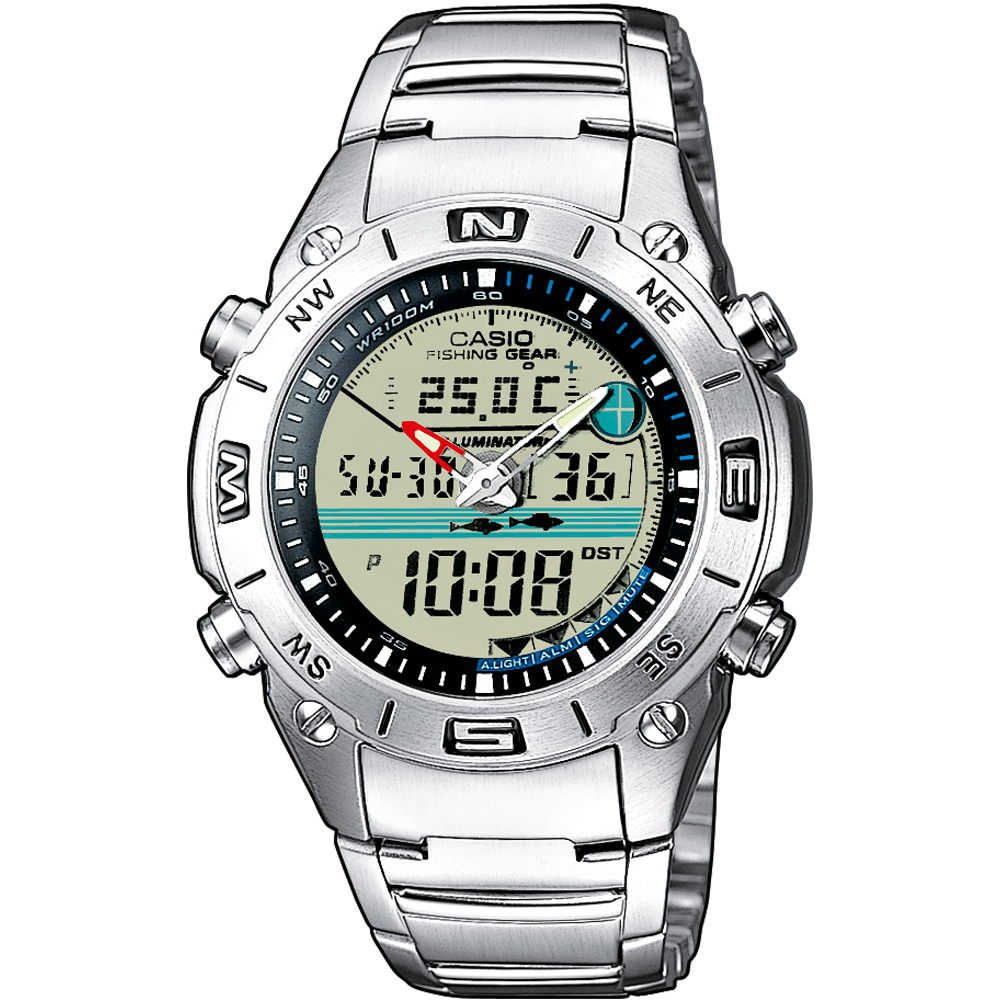 Casio Watch Digital Fishing Gear AMW-702D-7AVEF