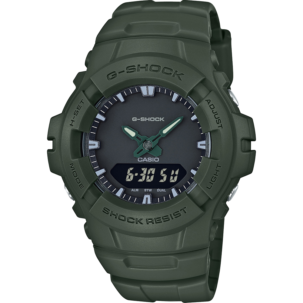 Relógio G-Shock Classic Style G-100CU-3A Ana-Digi