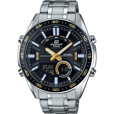Relógio Casio Edifice Classic  EFV-C100D-1BV Ana-Digi Chronograph
