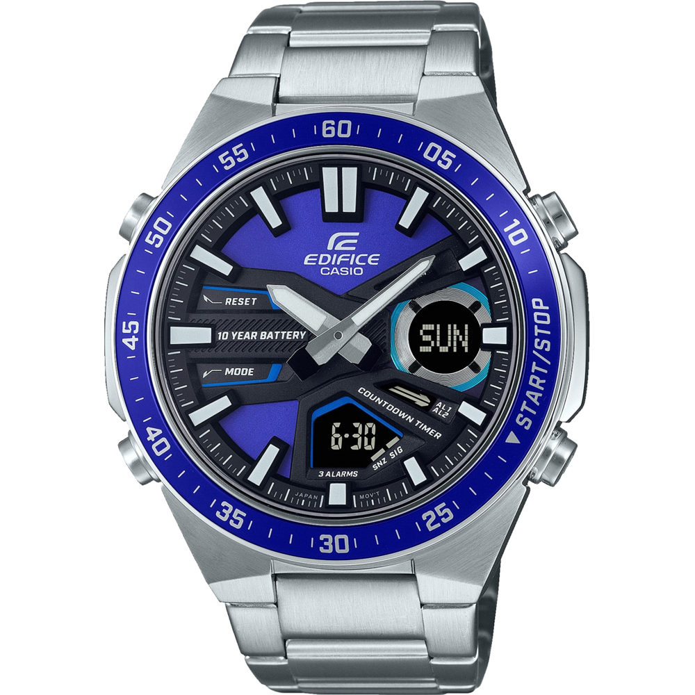 Relógio Casio Edifice Classic  EFV-C110D-2AVEF Ana-Digi Chronograph