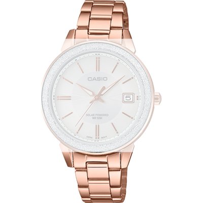 Bracelete Casio 10602531 Ladies Analog Solar