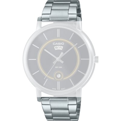 Bracelete Casio 10642910 Minimalist Analog Day-Date