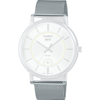 Bracelete Casio 10642914 Minimalist Analog Day-Date