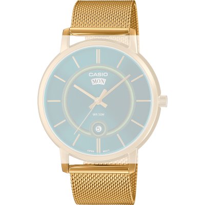 Bracelete Casio 10642915 Minimalist Analog Day-Date