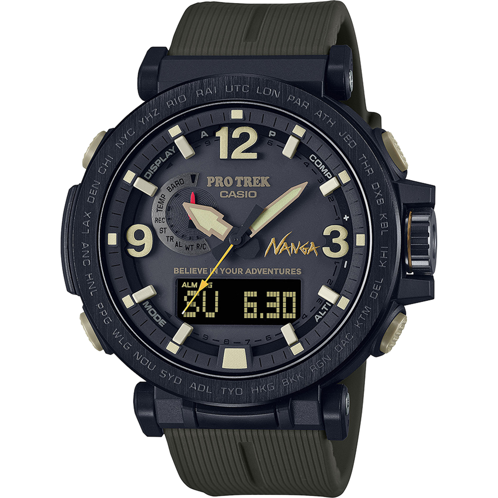 Relógio Casio Pro Trek PRW-6630NA-1A3ER Pro Trek Nanga collaboration