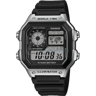 Relógio Casio Collection AE-1200WH-1CV World Time