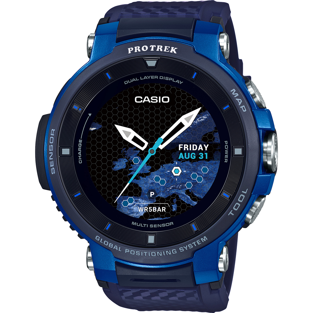 Relógio Casio Smart WSD-F30-BUCAE Pro Trek Smart