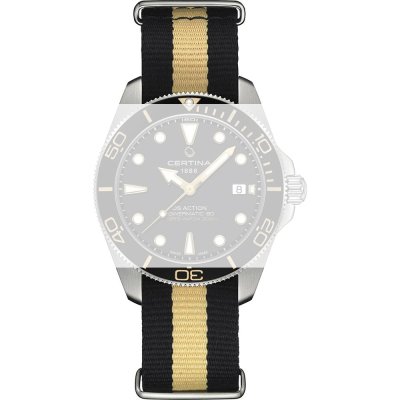 Bracelete Certina C604024495 DS Action Powermatic 80