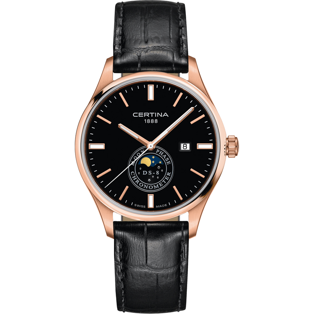 Relógio Certina DS-8 C0334573605100 DS-8 Moonphase