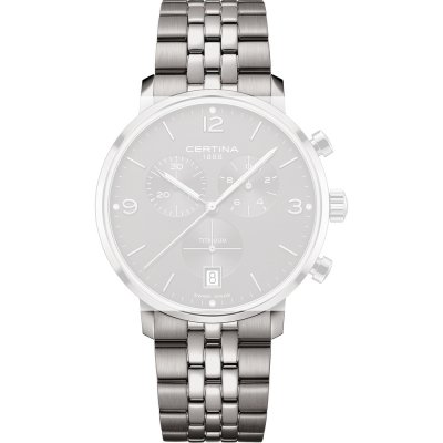 Bracelete Certina Straps C605022203 Ds Caimano