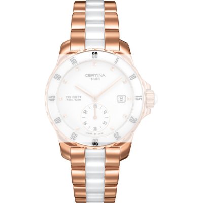 Bracelete Certina Straps C605017318 Ds First Cer