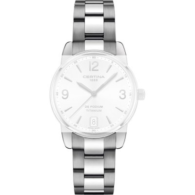 Bracelete Certina Straps C605021731 Ds Podium