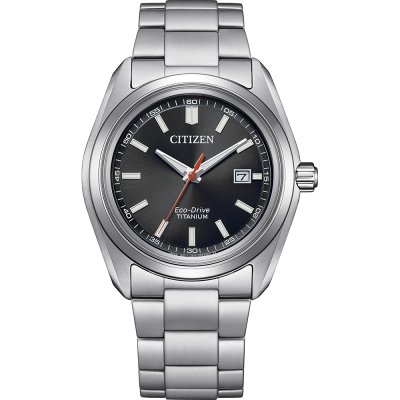 Relógio Citizen Super Titanium AW1900-50E Super Titanium Eco-Drive Ring Solar