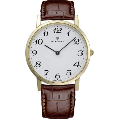 Relógio Claude Bernard 20060-37J-BB-SC Slim Line