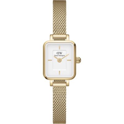 Relógio Daniel Wellington Quadro DW00100725 Quadro Mini Evergold
