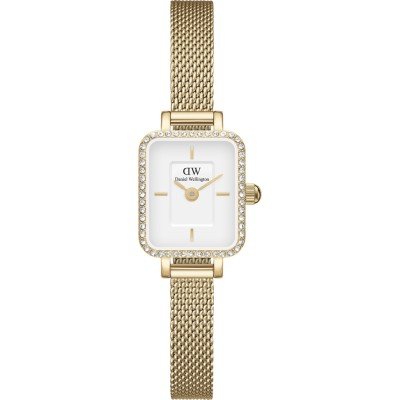 Relógio Daniel Wellington Quadro DW00100730 Quadro Mini Evergold Lumine