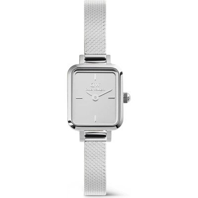 Relógio Daniel Wellington Quadro DW00100800 Quadro Mini Reflection Sterling
