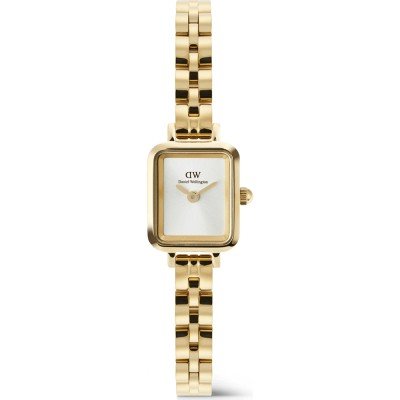 Relógio Daniel Wellington Quadro DW00100850 Quadro Mini Evergold