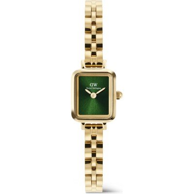 Relógio Daniel Wellington Quadro DW00100852 Quadro Mini Evergold