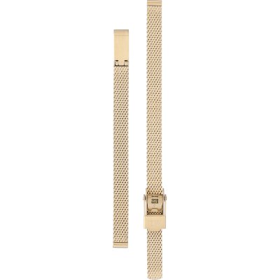 Bracelete Daniel Wellington DW99701532 Quadro Mini Evergold