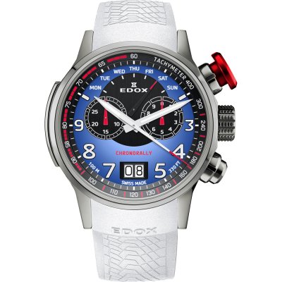 Relógio Edox Chronorally 38001-TINR-BUDN-SC Chronorally BMW M Motorsport - Limited Edition