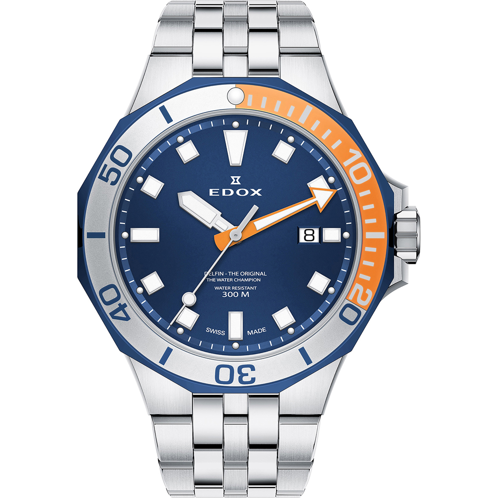 relógio Edox Delfin 53015-357BUOM-BUIN