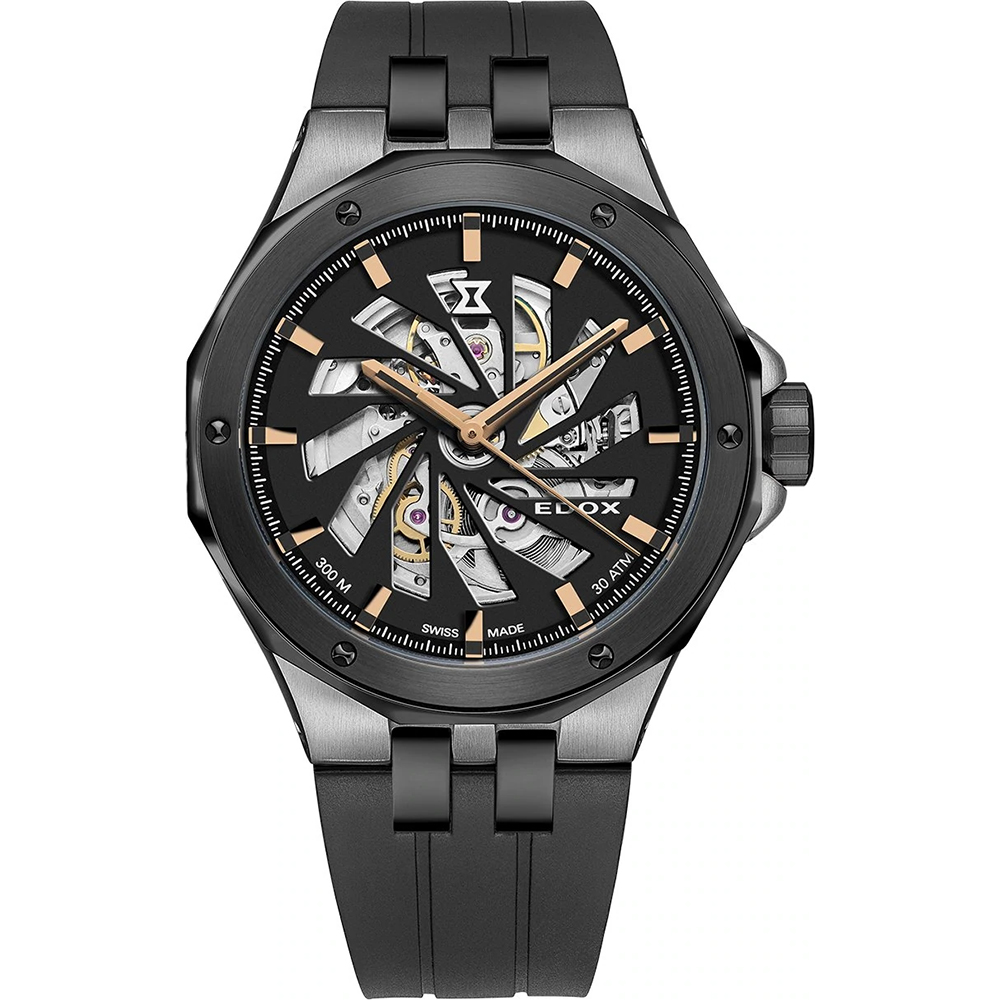 Relógio Edox Delfin 85304-357GN-NRN1 Delfin Mecano - 60th Anniversary Limited Edition: 600 Pieces