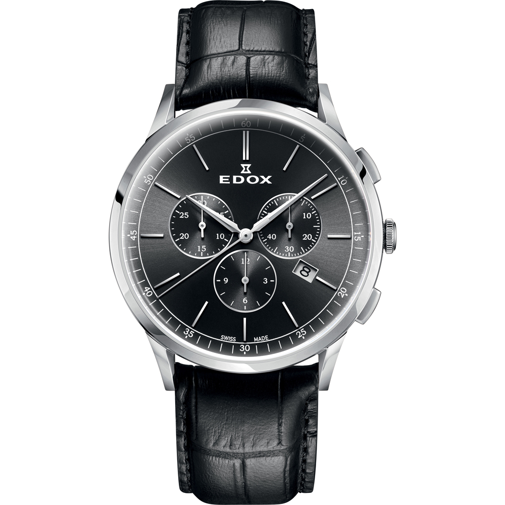 Edox Les Vauberts 10236-3C-NIN relógio