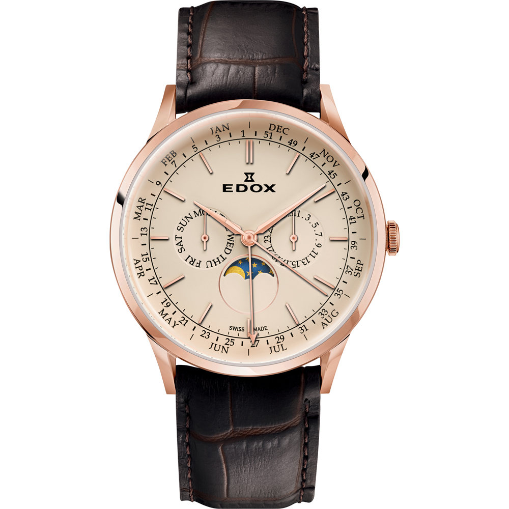 Relógio Edox Les Vauberts 40101-37RC-BEIR