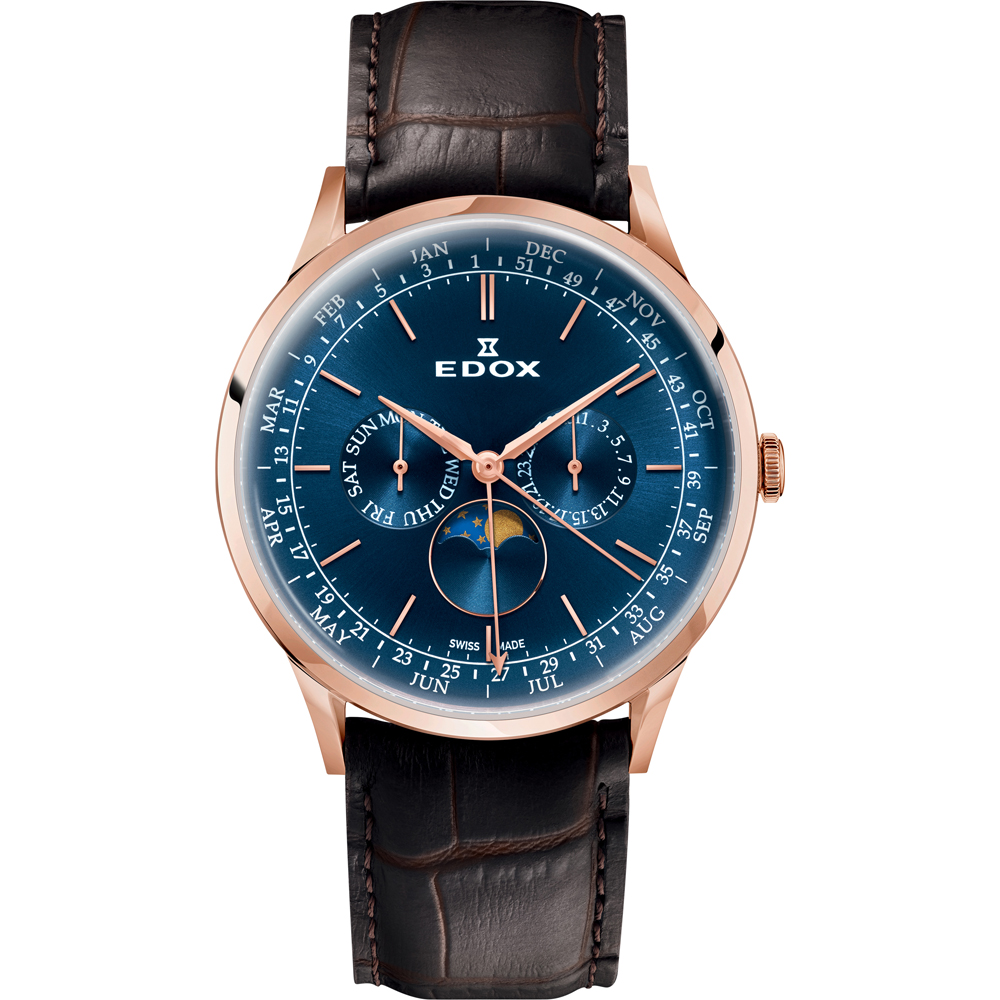 Relógio Edox Les Vauberts 40101-37RC-BUIR