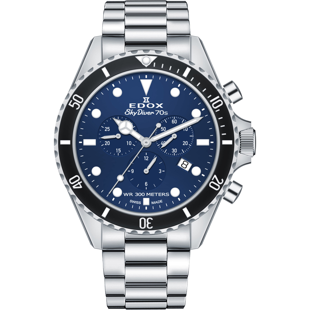 Relógio Edox Skydiver 10238-3NM-BUI