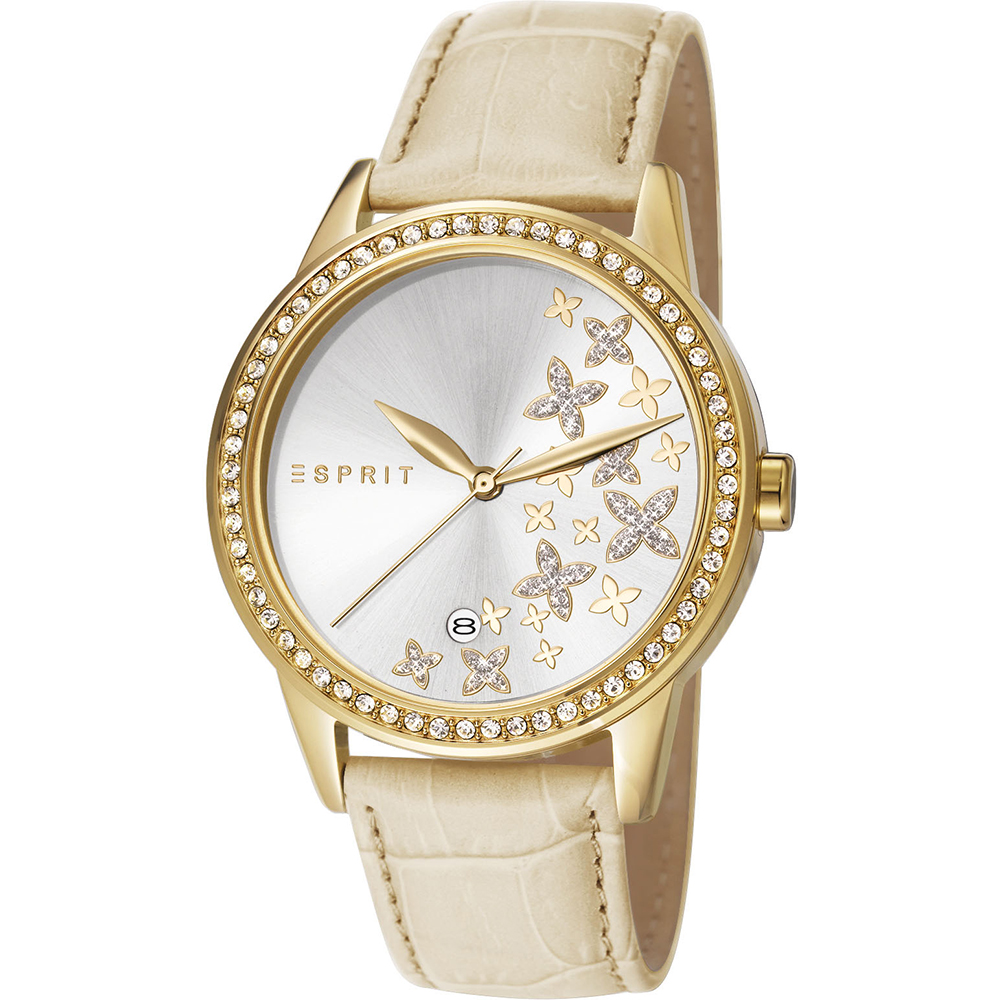 Esprit Watch Time 3 hands Daisy Ivory  ES107302004