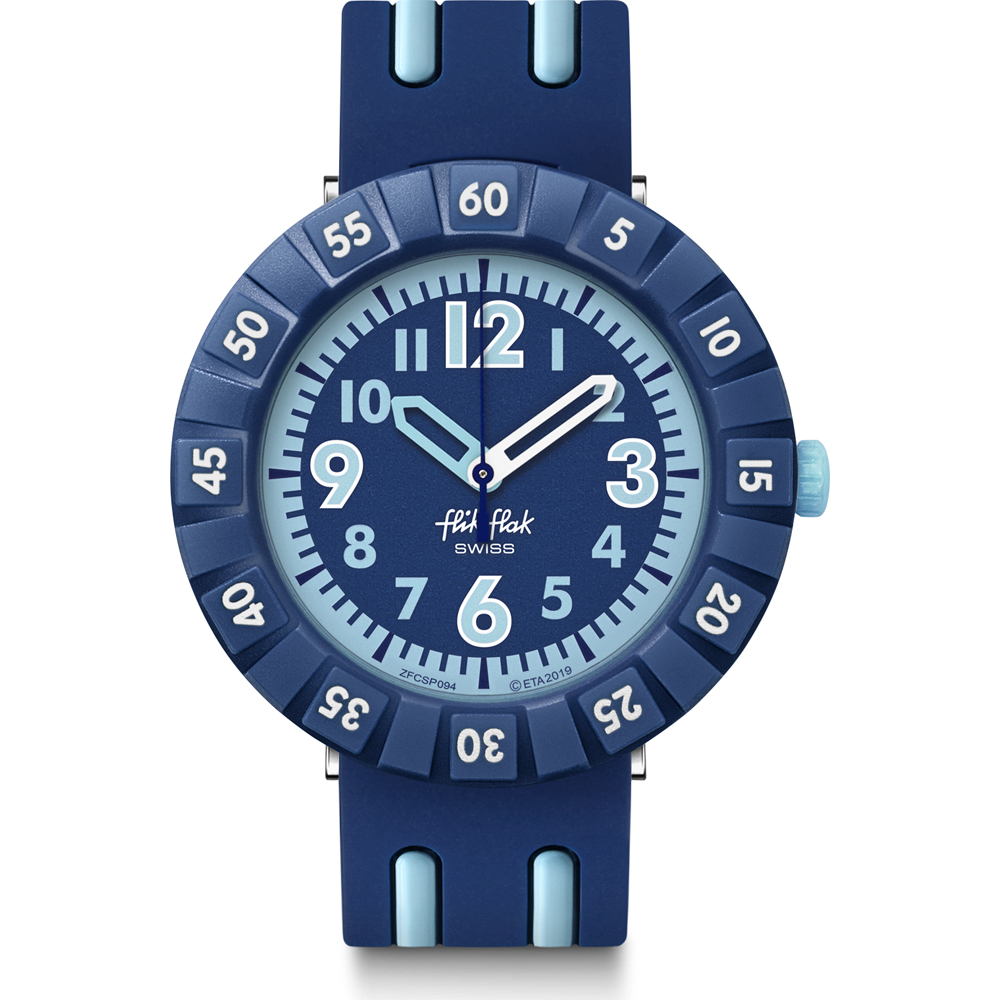 Relógio Flik Flak 7+ Power Time FCSP094 Blue 4 U