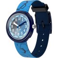 Relógio Flik Flak 5+ Power Time FPNP189 Quench In Blue