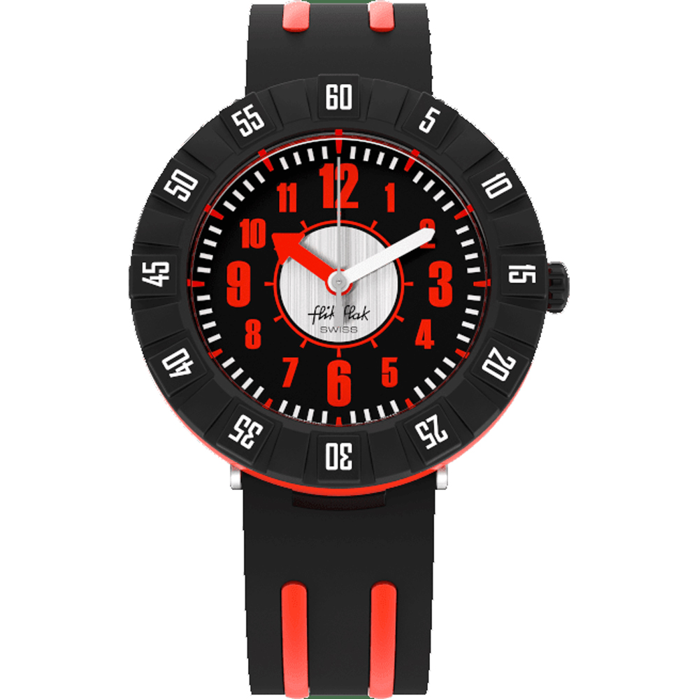 Relógio Flik Flak 7+ Power Time FCSP105 Red Ahead