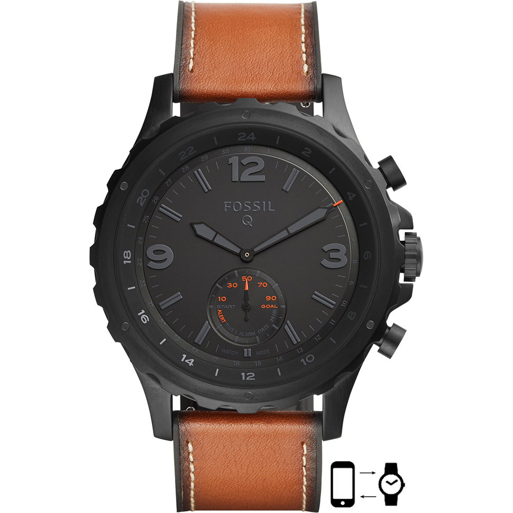 Relógio Fossil Hybrid HR FTW1114 Q Nate