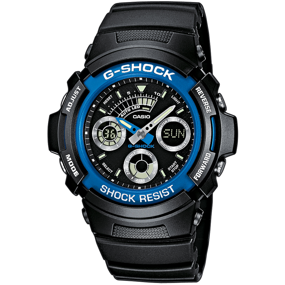 Relógio G-Shock Classic Style AW-591-2AER Speed Shifter