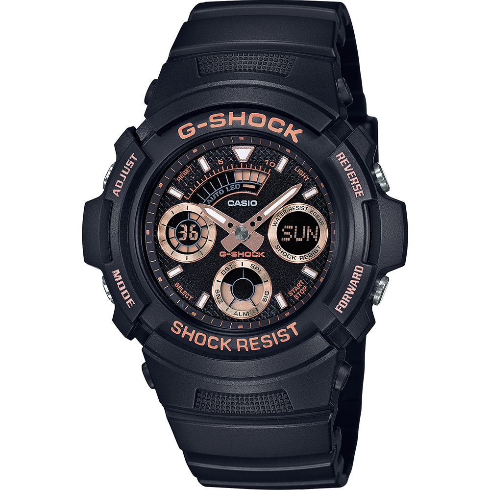 Relógio G-Shock Classic Style AW-591GBX-1A4ER Speed Shifter